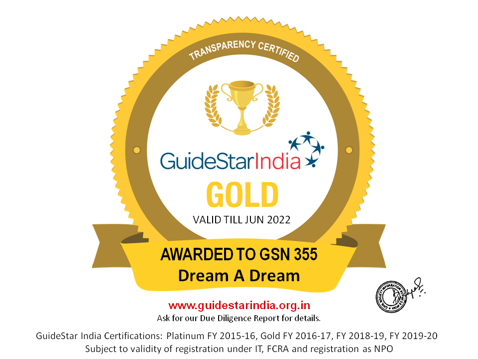 Guide Star India Awarding Advanced Level - Guidestar India Gold Certification